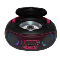 Denver TCL-212BT PINK Bluetooth Boombox s FM rádiem/CD/USB vstupem