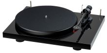 Pro-Ject Debut E Carbon + Ortofon 2M-Red - piano black