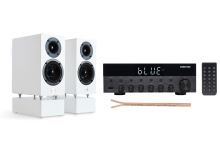 AQ Audio set WRS MM2 white passive + Fonestar AS-1515 + reprokabel AQ 615 2x1,5 mm2