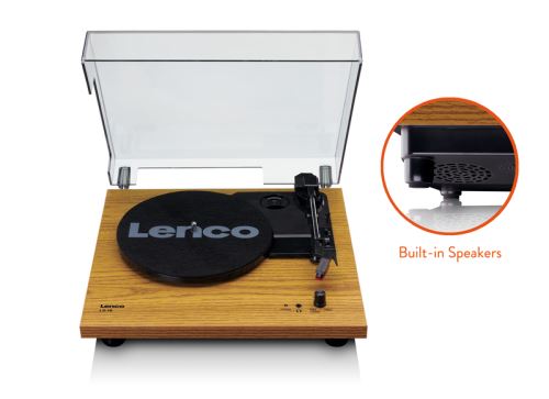 Lenco LS-10 - Gramofon s vestavěnými reproduktory