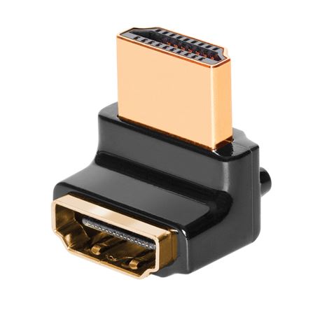 Audioquest HDMI adaptér 90°/W - otočení nahoru HDMI samec-HDMI samice