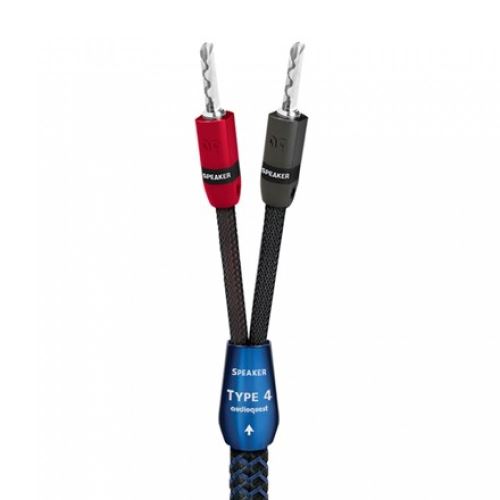Audioquest Type 4  repro kabel (FR) - Full Range zapojení