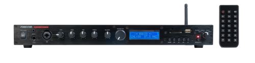 Fonestar FS-3000RGUB - Profesionální multi přehrávač (řídící jednotka) - FM / USB / SD / MP3 s mixérem