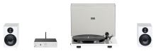 Pro-Ject STEREO SET E PHONO - Minimalistický audio systém s gramofonem, bílý