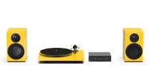Pro-Ject Colourful Audio System E - All-in-one Hi-Fi systém s gramofonem - Satin Yellow
