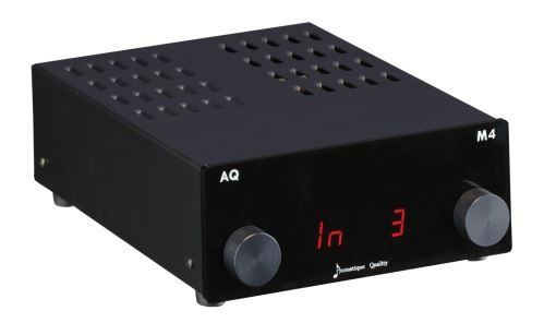 AQ M4 DO stereo zesilovač - dálkové ovládání, mp3