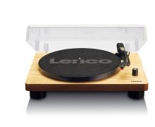 Lenco LS 50WD - gramofon s USB a 2 vestavěnými reproduktory, dřevo
