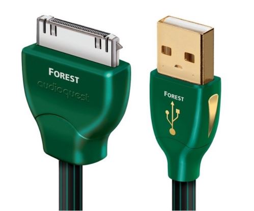 Audioquest Forest USB 0,75m A na 30 PIN